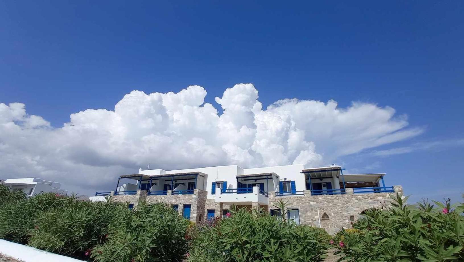 Aura Paros Apartman Logarász Kültér fotó