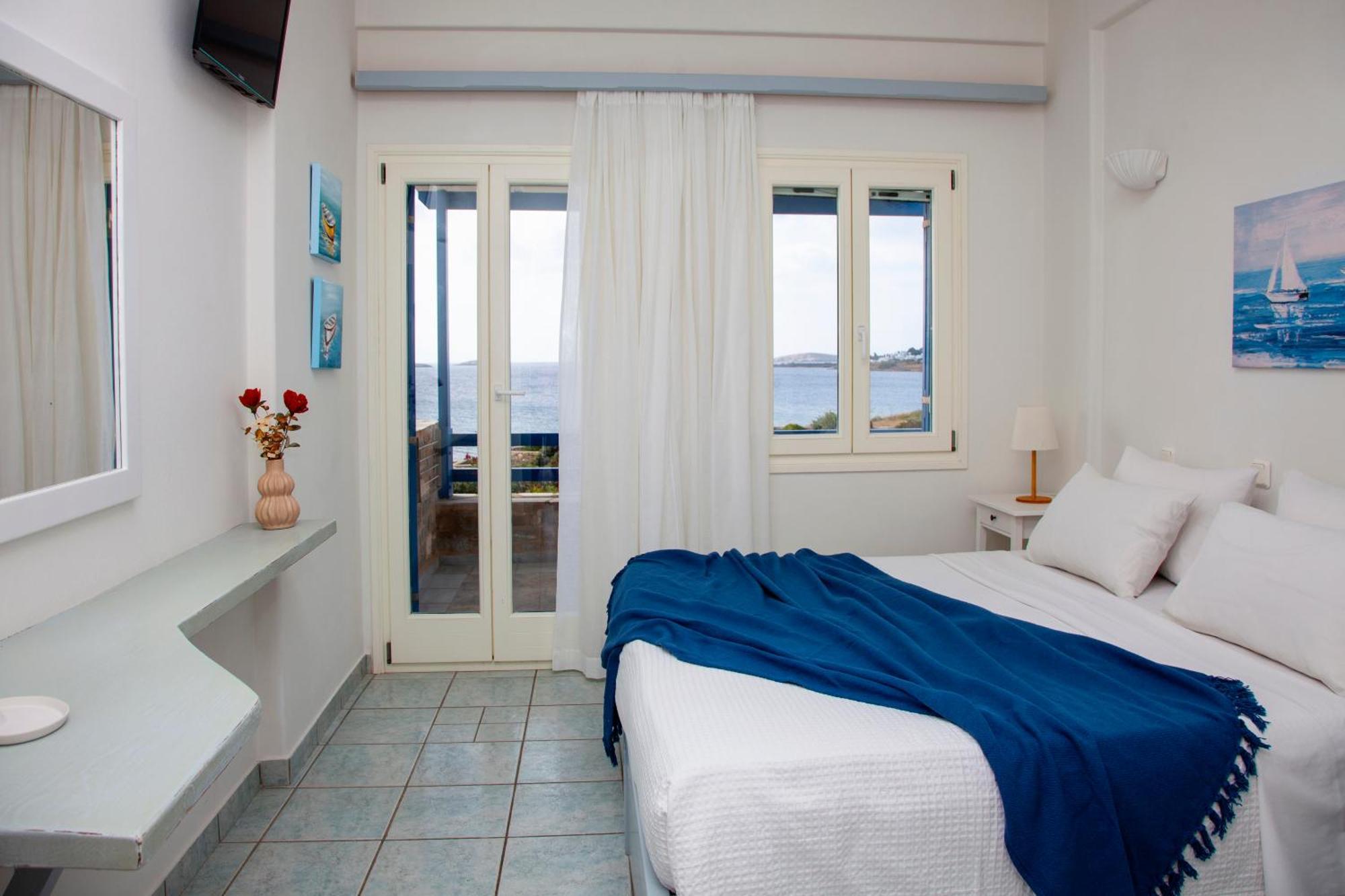 Aura Paros Apartman Logarász Szoba fotó