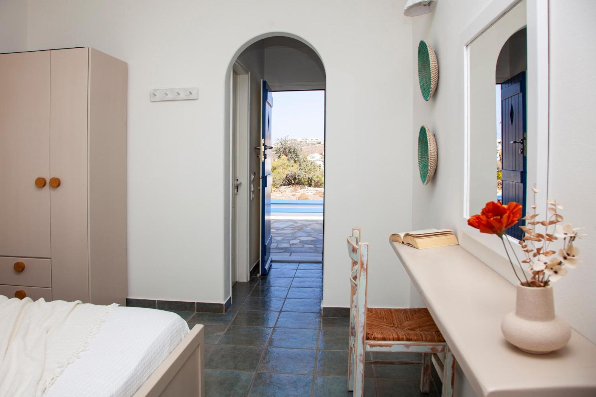 Aura Paros Apartman Logarász Szoba fotó