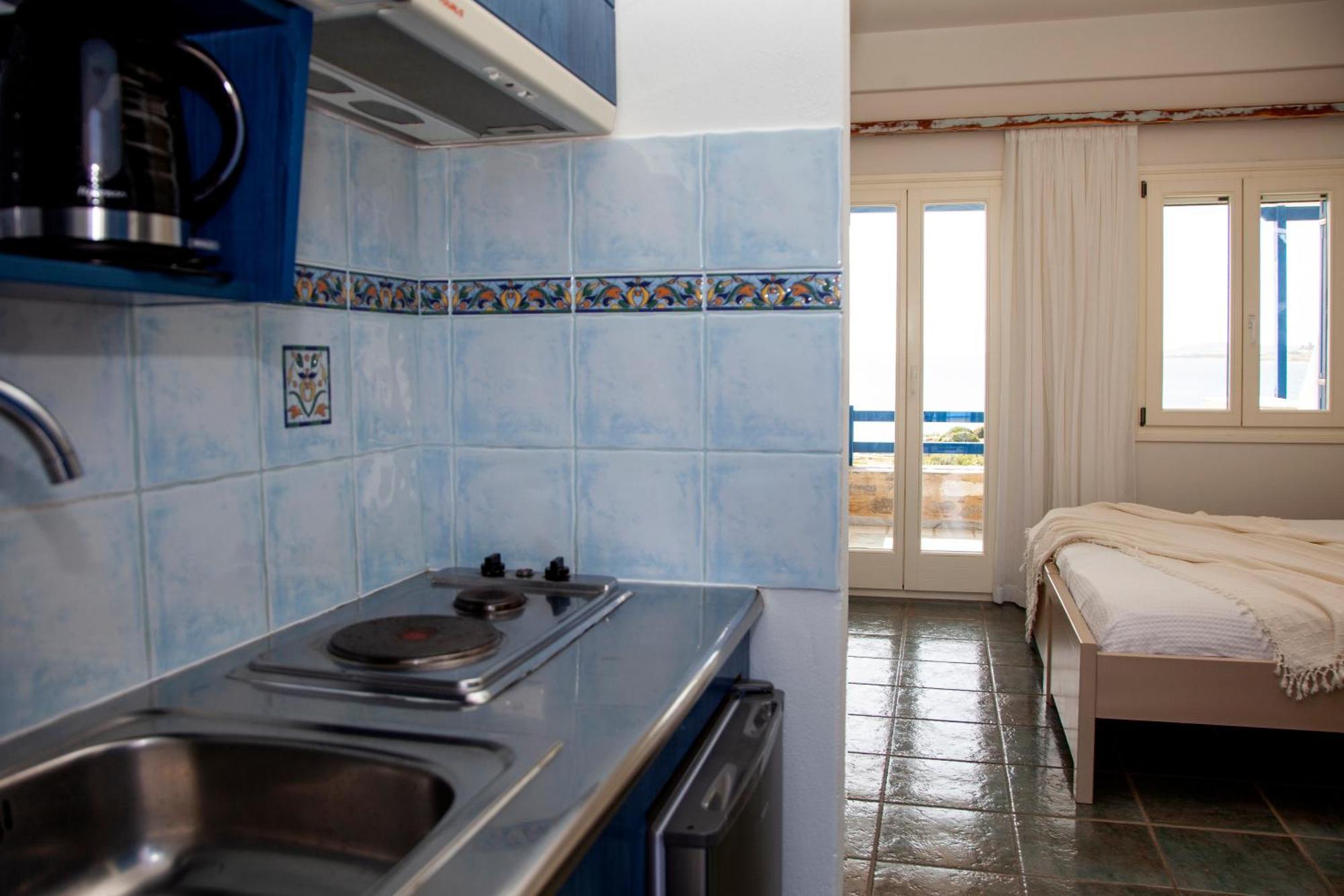 Aura Paros Apartman Logarász Szoba fotó