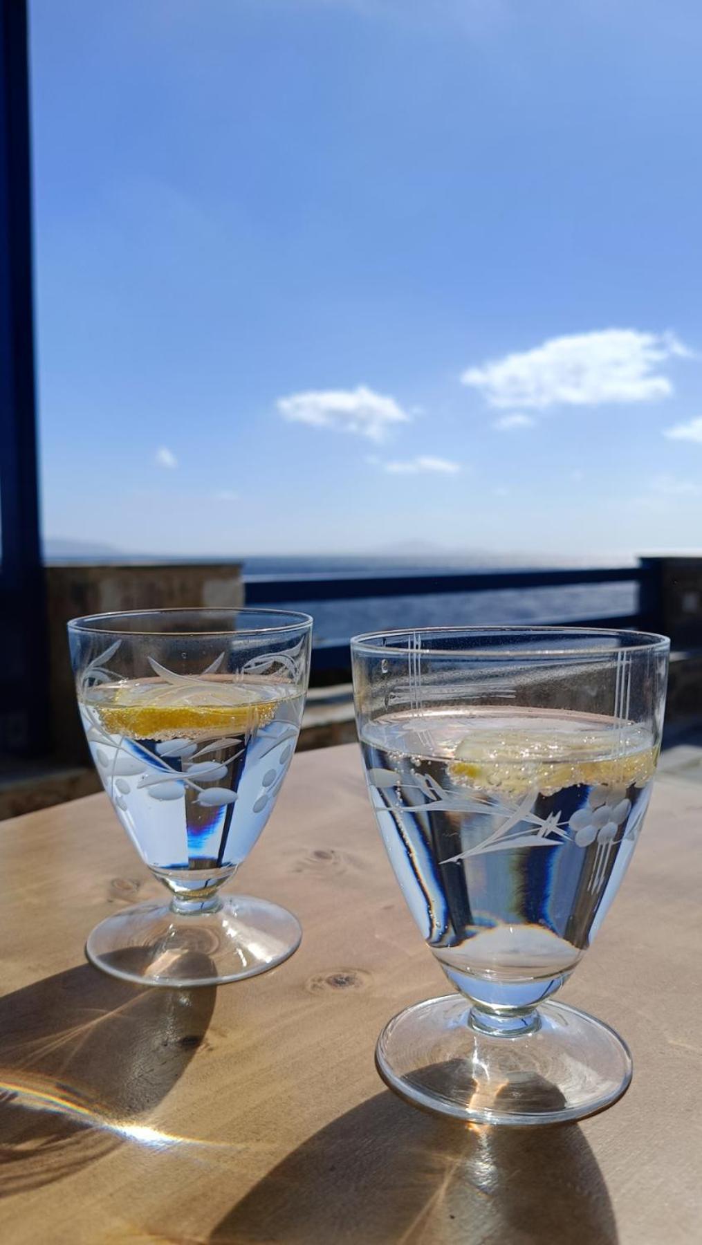 Aura Paros Apartman Logarász Kültér fotó